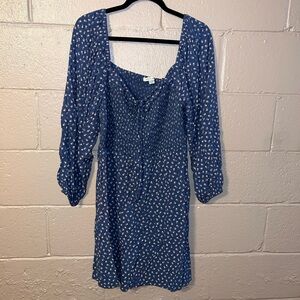 Blue Flower Women's Dress